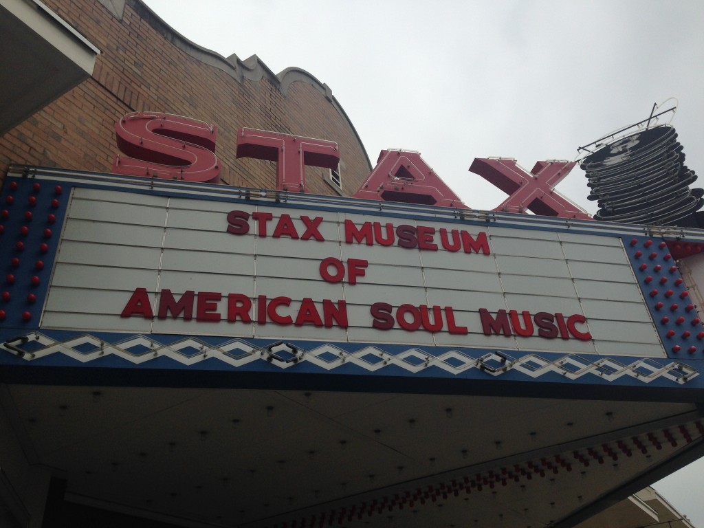 The entrance, Stax museum