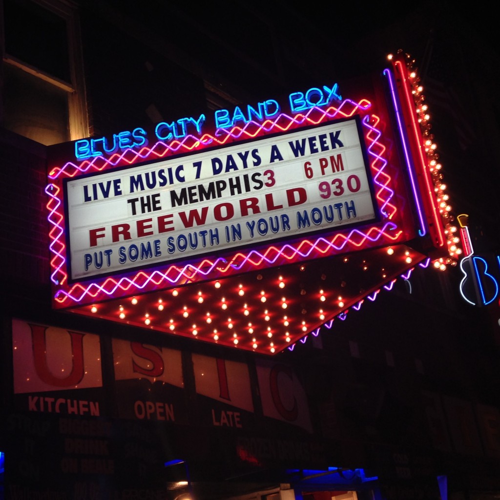 Music in Memphis, 7 Nights A Week. Photo Courtesy of Madison Moore.