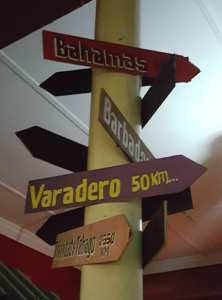 Only 50km from Cape Town, South Africa to Varadero, Cuba: good to know such shortcut! 