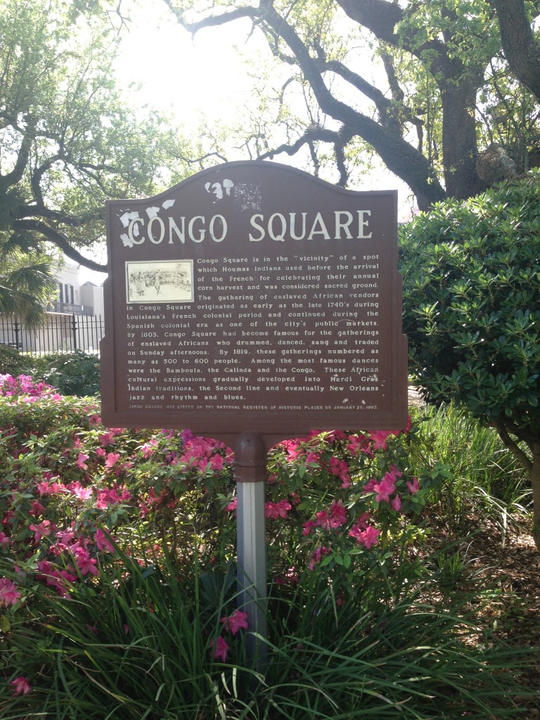 Congo Square, New Orleans. Photo courtesy of Ananya Kabir