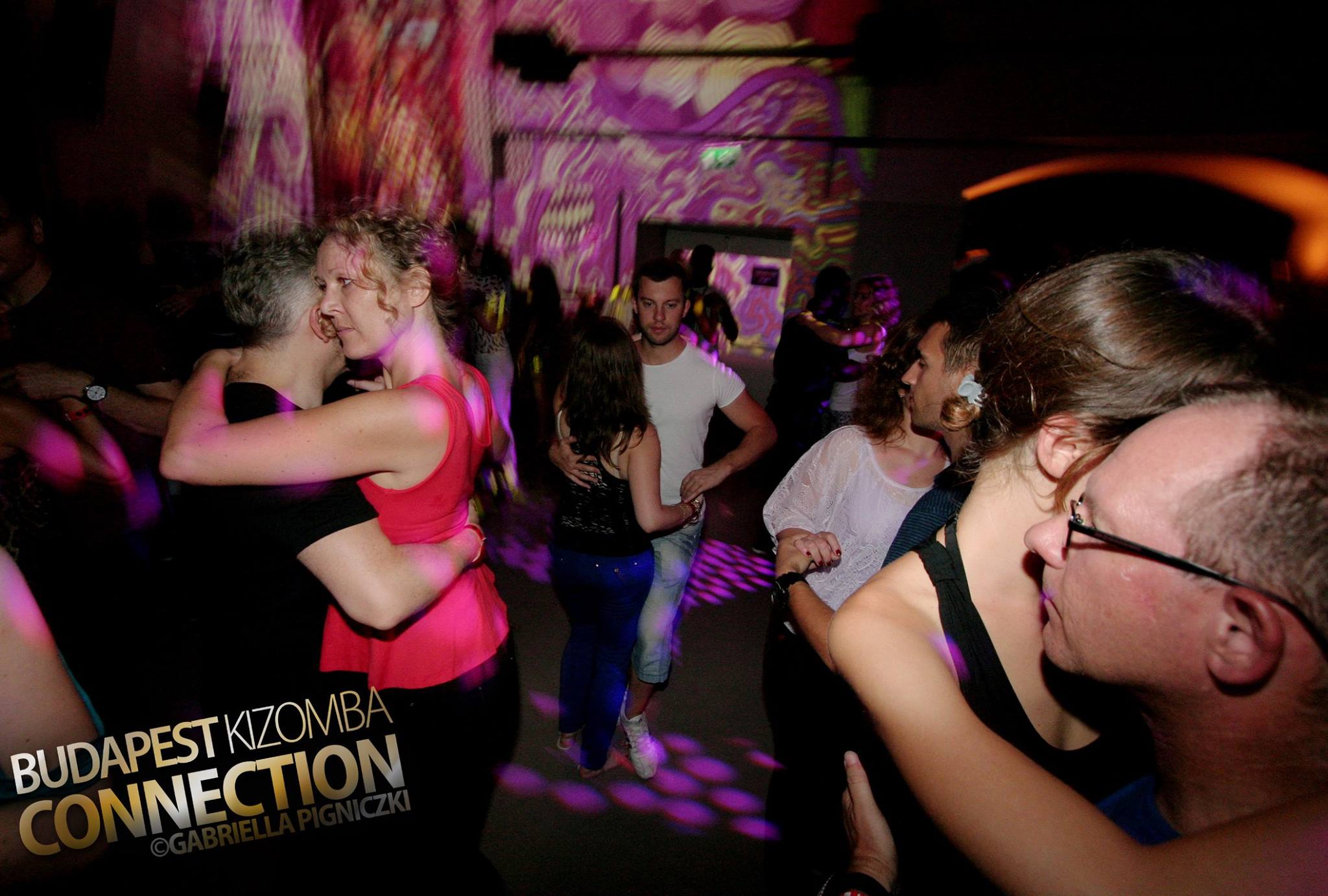 Couples dancing at the Budapest Kizomba Connection Festival, August 2015.  photo taken from the BKC Facebook page.