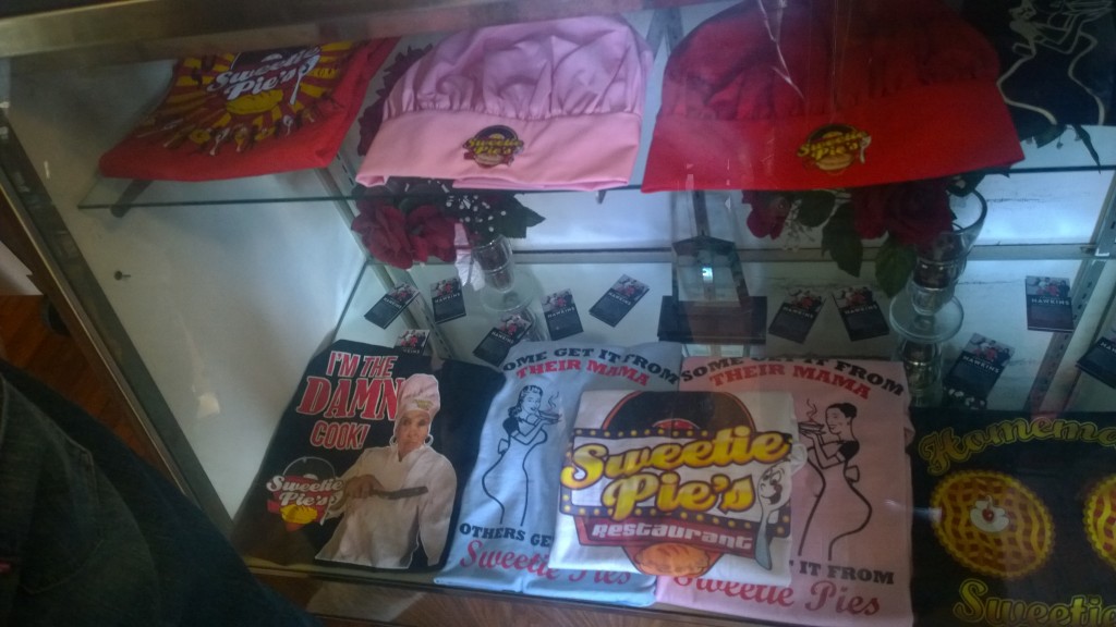 Sweety Pie's merchandise, St Louis. Photo courtesy of Livia Jimenez Sedano. 