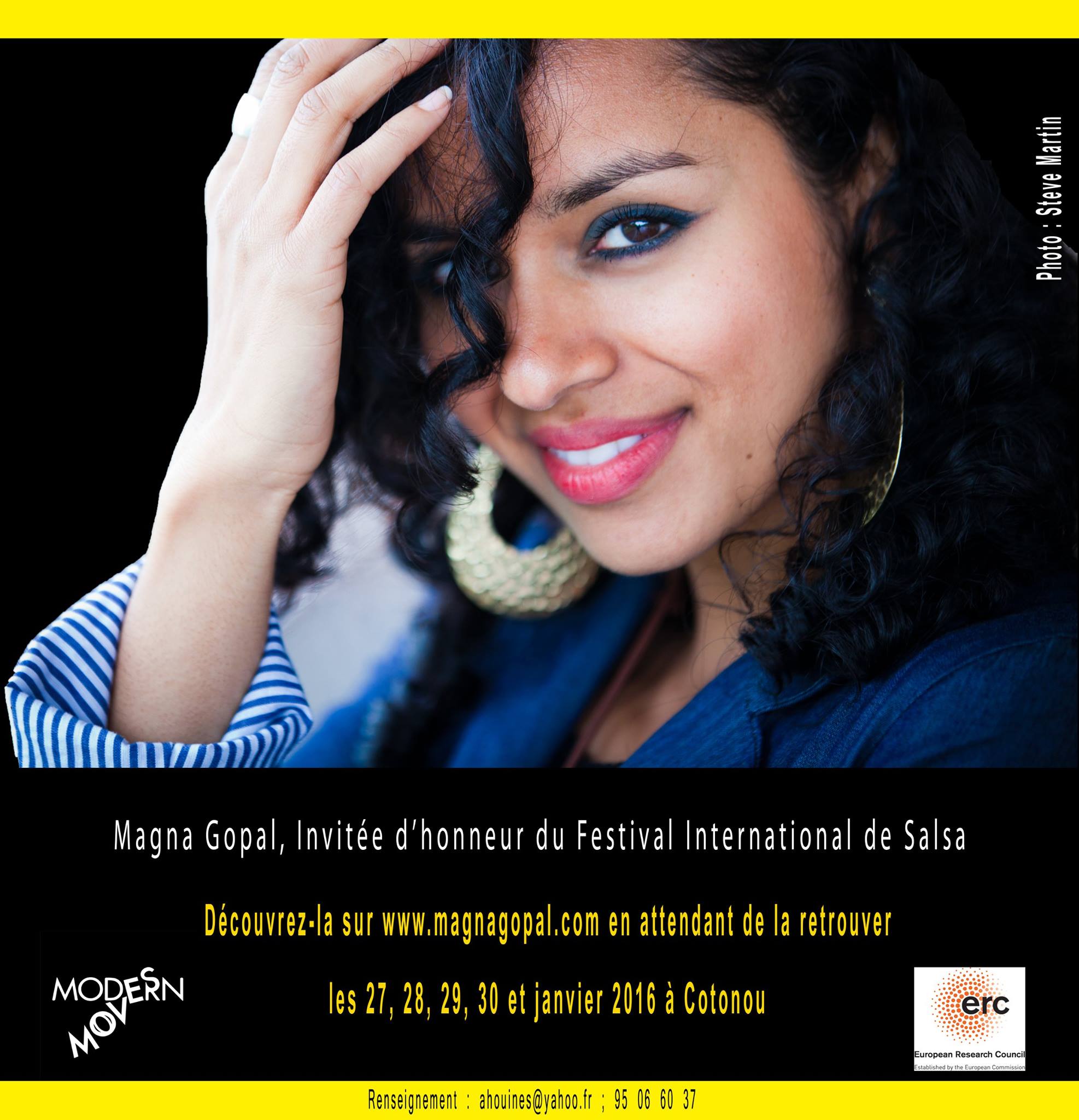 The International Salsa Festival announces Magna Gopal's participation