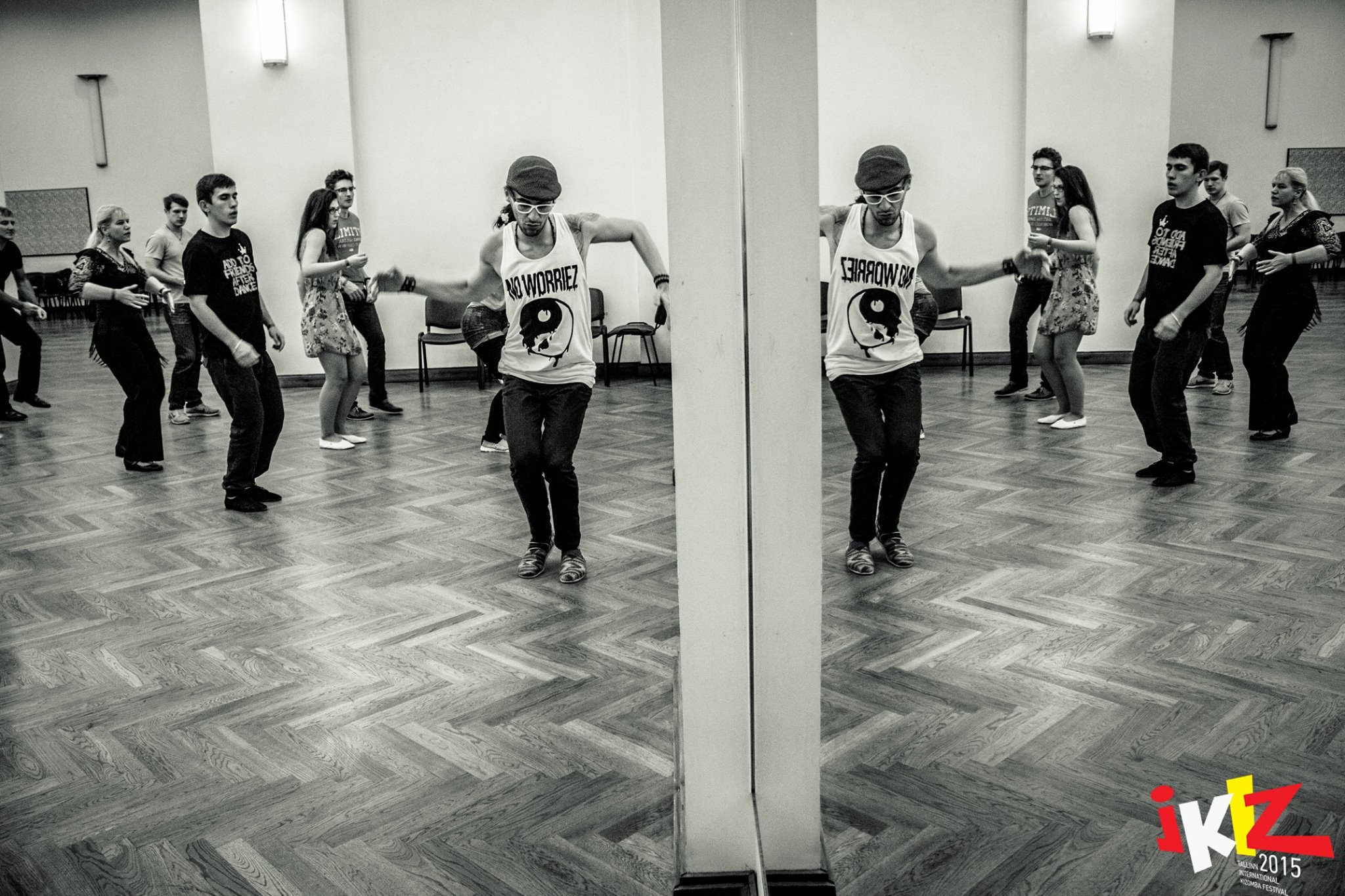 'no worries': healing the split self. Nemanja teaching at his festival, iKiz, November 2015. Photo from the iKiz Festival Facebook page.